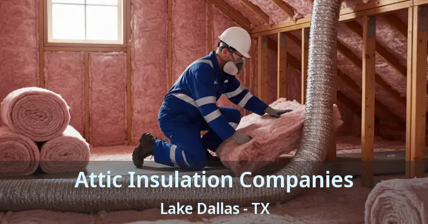 Attic Insulation Companies Lake Dallas - TX