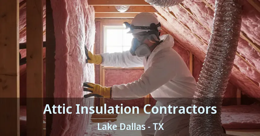 Attic Insulation Contractors Lake Dallas - TX