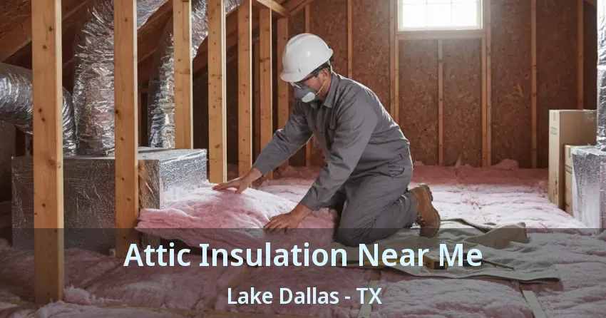 Attic Insulation Near Me Lake Dallas - TX