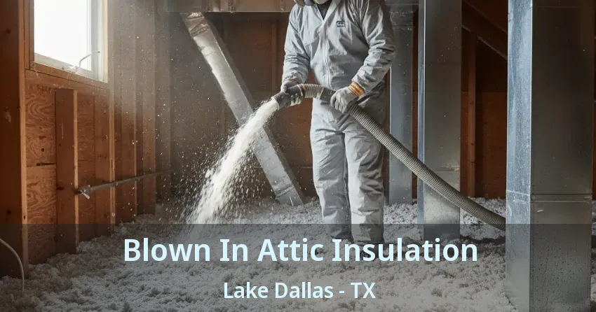 Blown In Attic Insulation Lake Dallas - TX