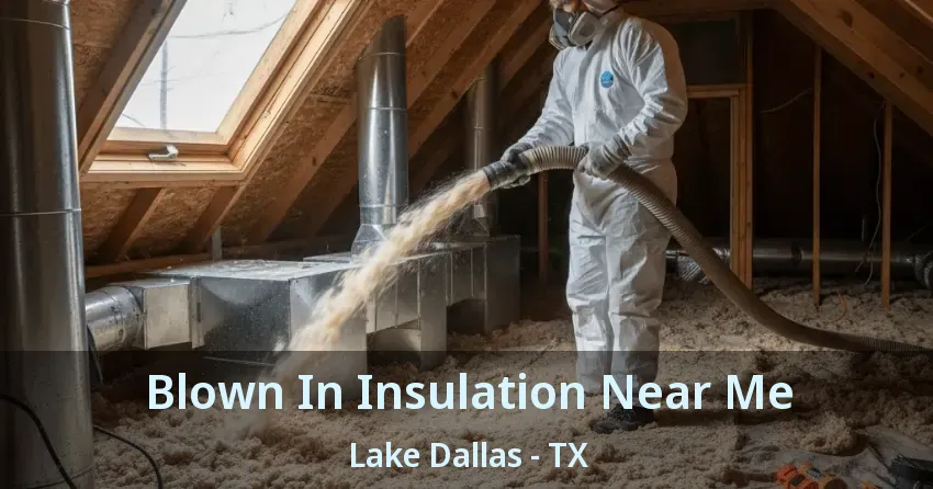 Blown In Insulation Near Me Lake Dallas - TX