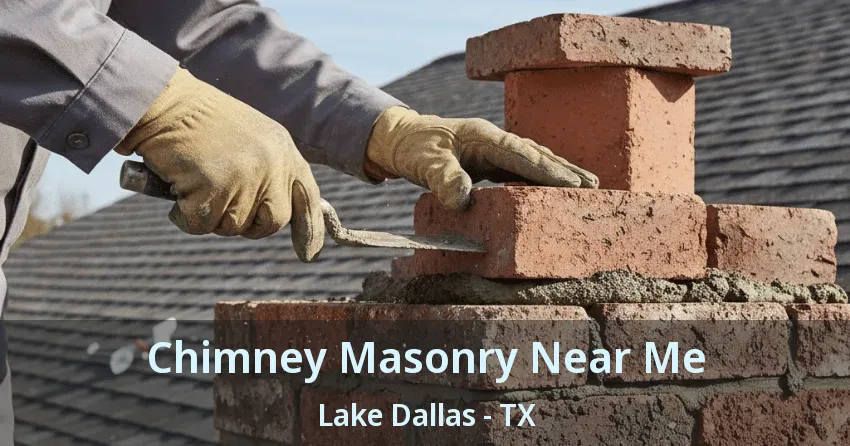 Chimney Masonry Near Me Lake Dallas - TX