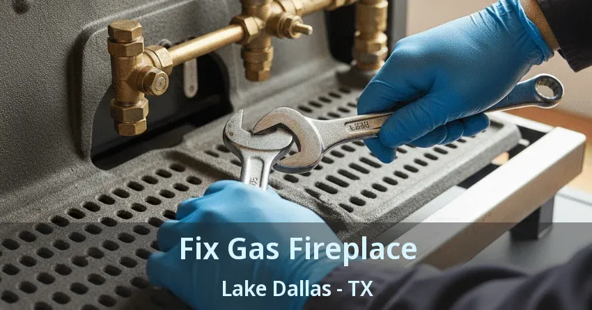 Fix Gas Fireplace Lake Dallas - TX