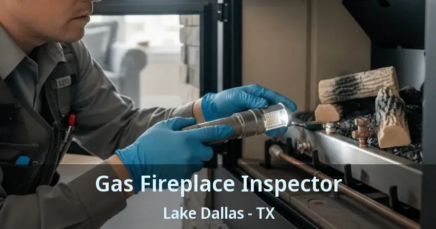 Gas Fireplace Inspector Lake Dallas - TX
