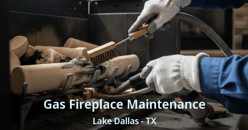 Gas Fireplace Maintenance Lake Dallas - TX