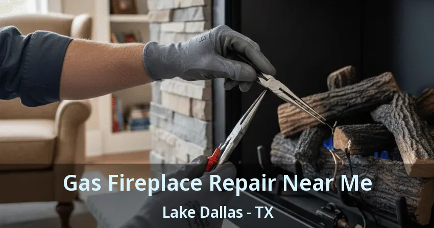 Gas Fireplace Repair Near Me Lake Dallas - TX
