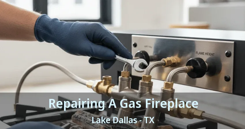 Repairing A Gas Fireplace Lake Dallas - TX