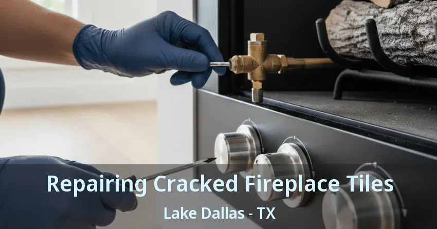 Repairing Cracked Fireplace Tiles Lake Dallas - TX