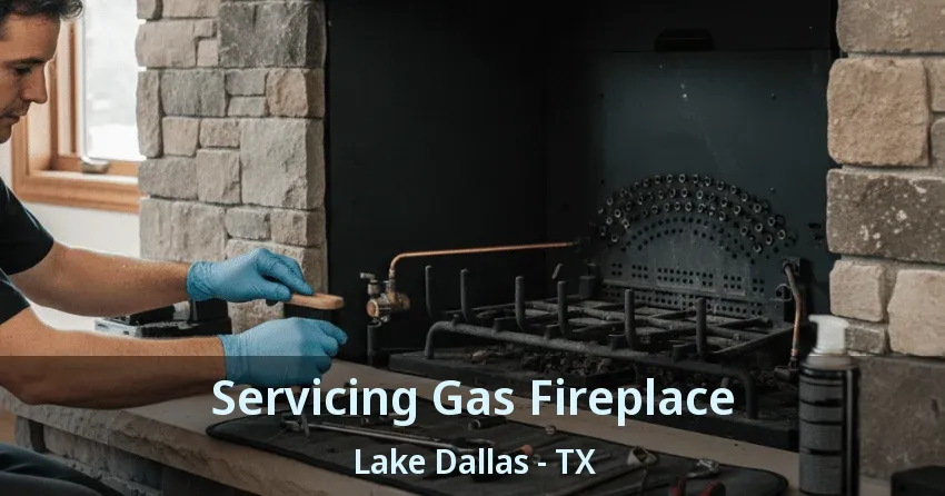 Servicing Gas Fireplace Lake Dallas - TX